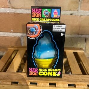 Nee Doh Nice Cream Cone Squish – Blue | Brand New Release!